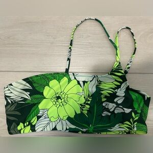 Aerie One Shoulder Bandeau Bikini Top